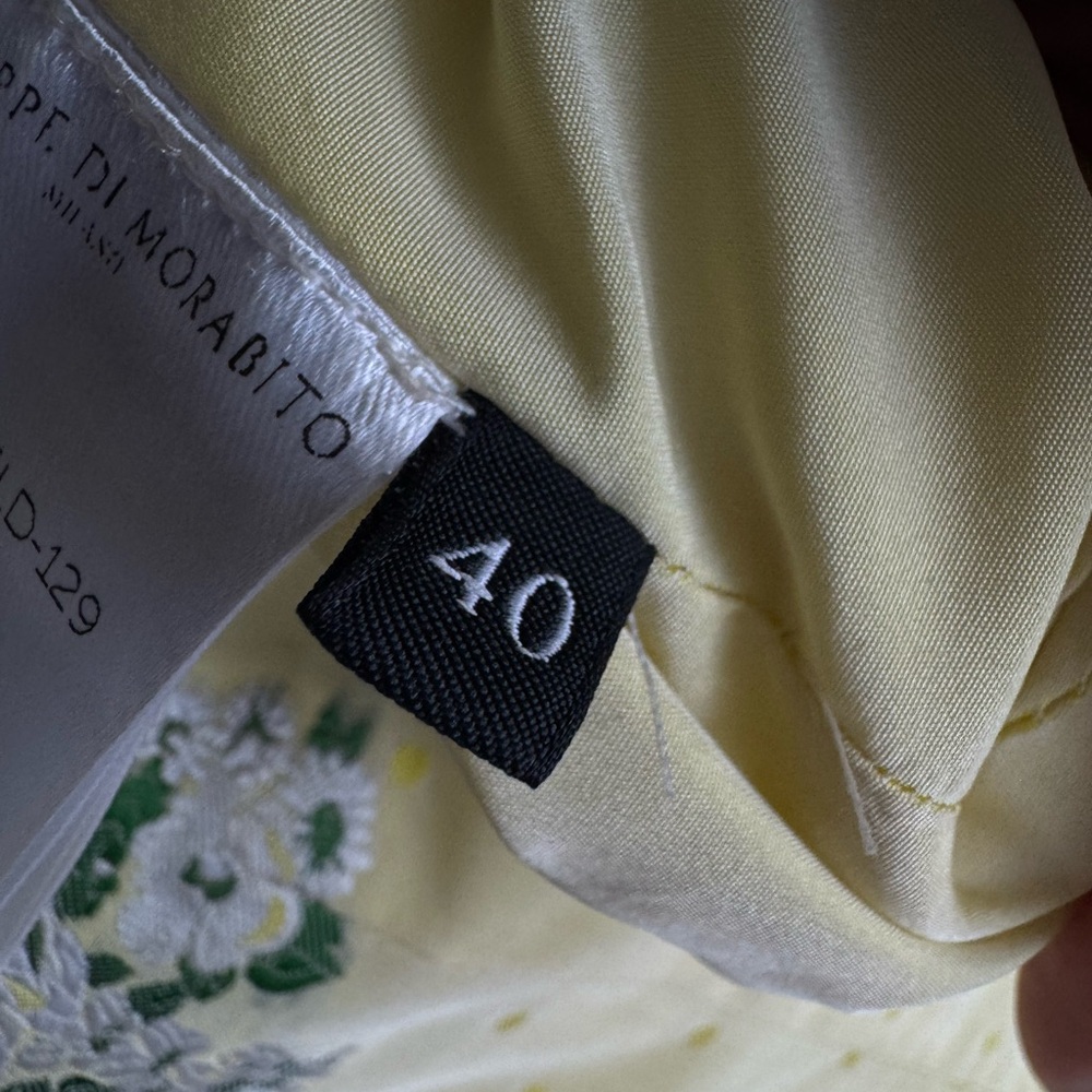 Chic Yellow Floral Midi Dress - Picture 13 of 13